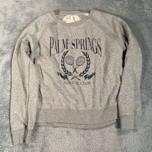 Evereve Gray Palm Springs Sweatshirt